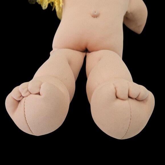 Cabbage Patch Kid Doll VTG Xavier Roberts Signed 18" Blond Hair Blue Eyed Girl - Picture 7 of 15